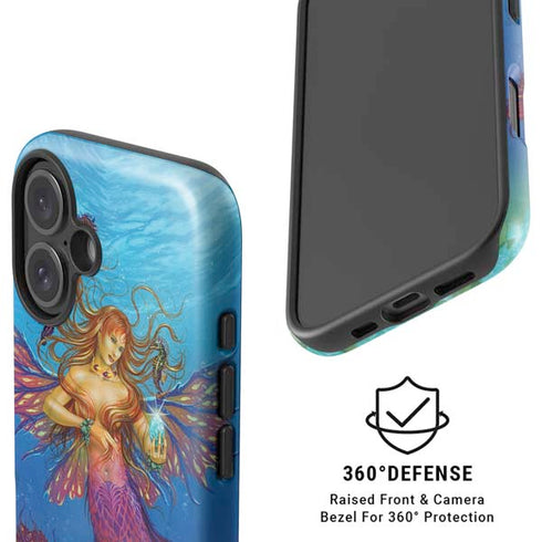 Mermaid Water Fairy by Ed Beard Jr iPhone 16 Plus Magsafe Impact Case